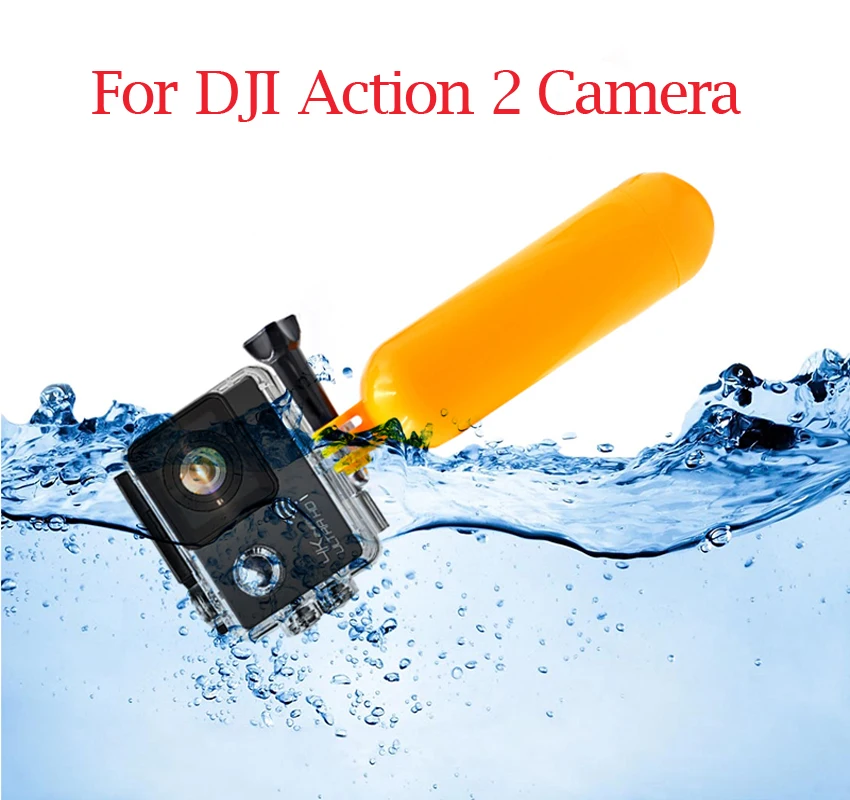 

DJI Action 2 Floating Hand Grips Waterproof Handheld Bobber Selfie Stick for GoPro Hero 10 9 DJI Osmo Action Yi 4K SJCAM SJ5000