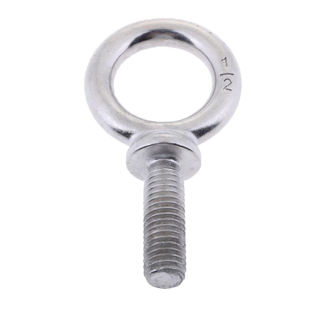 

304 Stainless Steel Lifting Eye Bolt Ring Shape Screws Nuts Part M10