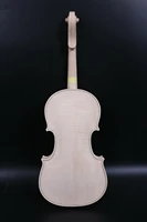 44 flame maple violin full size unfinished violin spruce wood hand made