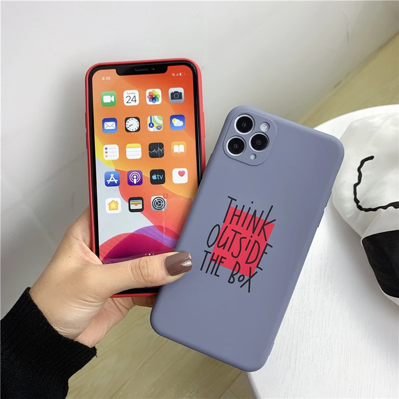 Простой оригинальный Жидкий чехол Lovebay для iPhone 11 11Pro Max X XS 7 8 6 6s Plus мягкий
