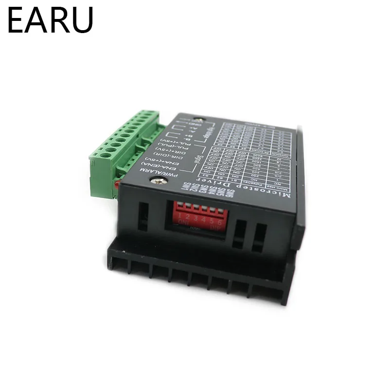 Free Shipping Stepper Motor Driver Microstep Digital TB6600 DC9-42VDC Nema23 1 Axis 2phase 4A CNC Router Controller | Обустройство