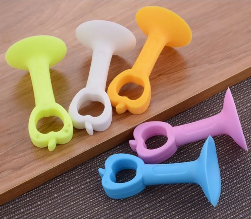 

Random Color Soft Rubber Pad To Protect The Wall Door Stopper Door Fender Anti-collision House Door Stopper