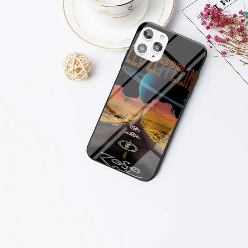 

Led Anthony Plant Zeppelines Band Phone Case For IPhone 6 6s 7 8 Plus X Xs Xr Xsmax 11 12 Pro Promax 12mini Tempered Glass