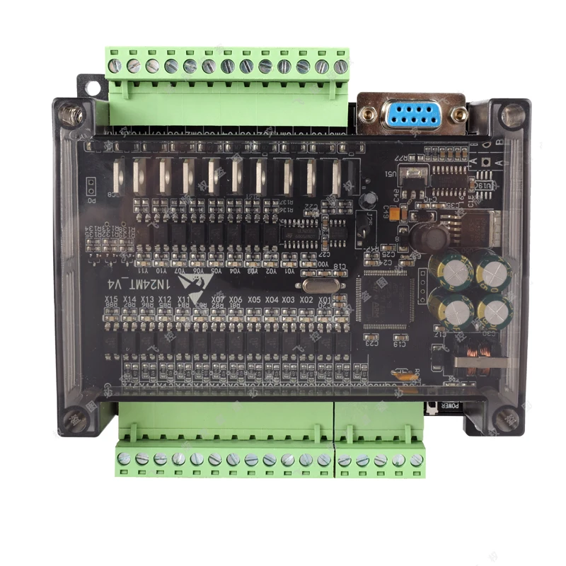

PLC промышленная плата управления FX1N 24MT 2 road 100K импульсный выход
