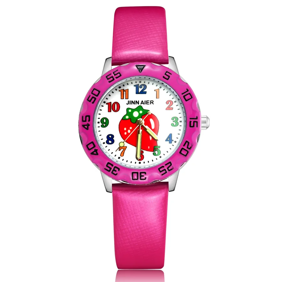 Часы Детские кварцевые с 3d рисунком клубники|Детские часы| |