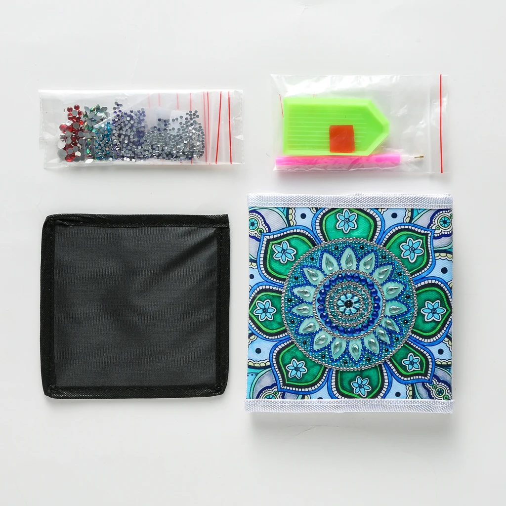 Складной ящик Стразы для алмазной живописи коробка хранения в виде чисел и сверл