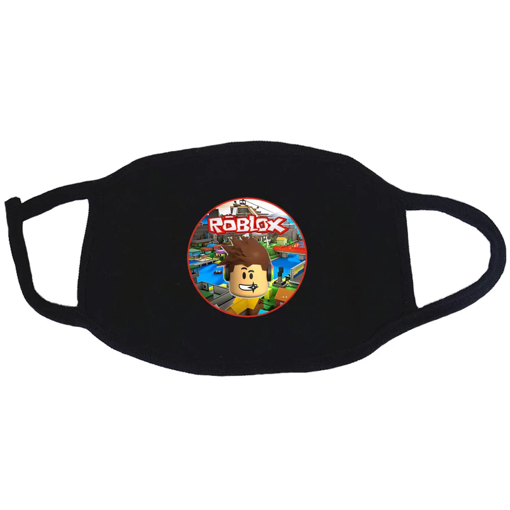 Robloxs Peripheral Protective Mask Anti Dust Smog Haze Repeated Use Windproof Warm for Man Women Face Washable | Дом и сад