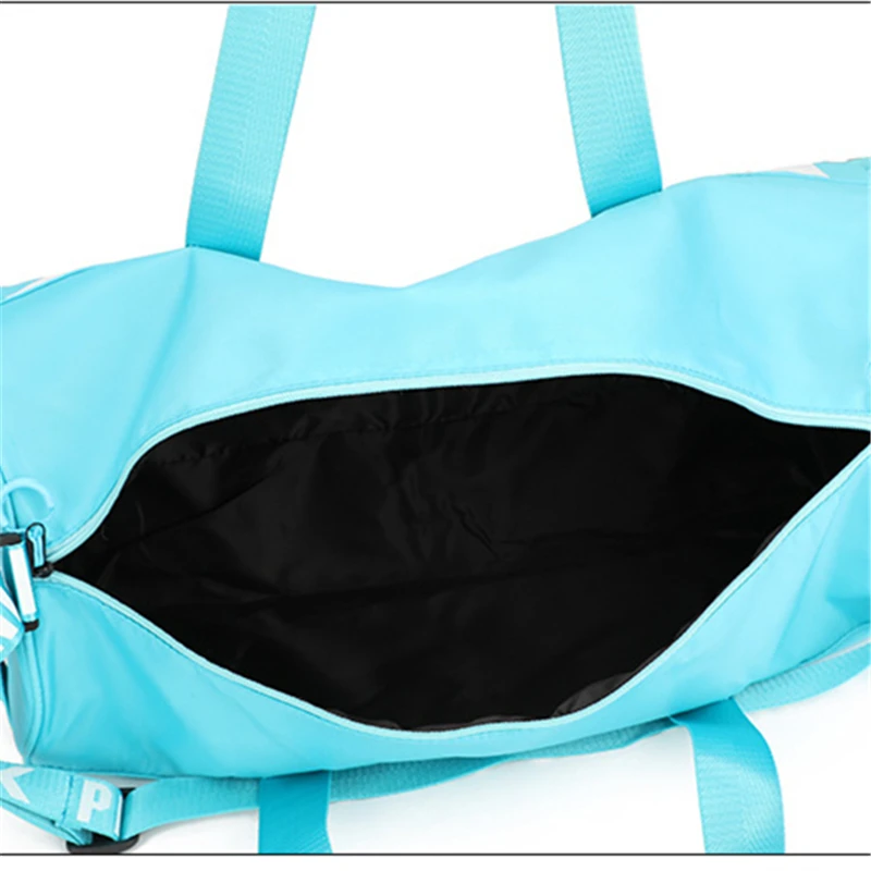 Fashion Women's Sports Gym Bag Printing PINK Portable Single Shoulder Bag Large Capacity Storage Handbag Golf Supplies Equipment