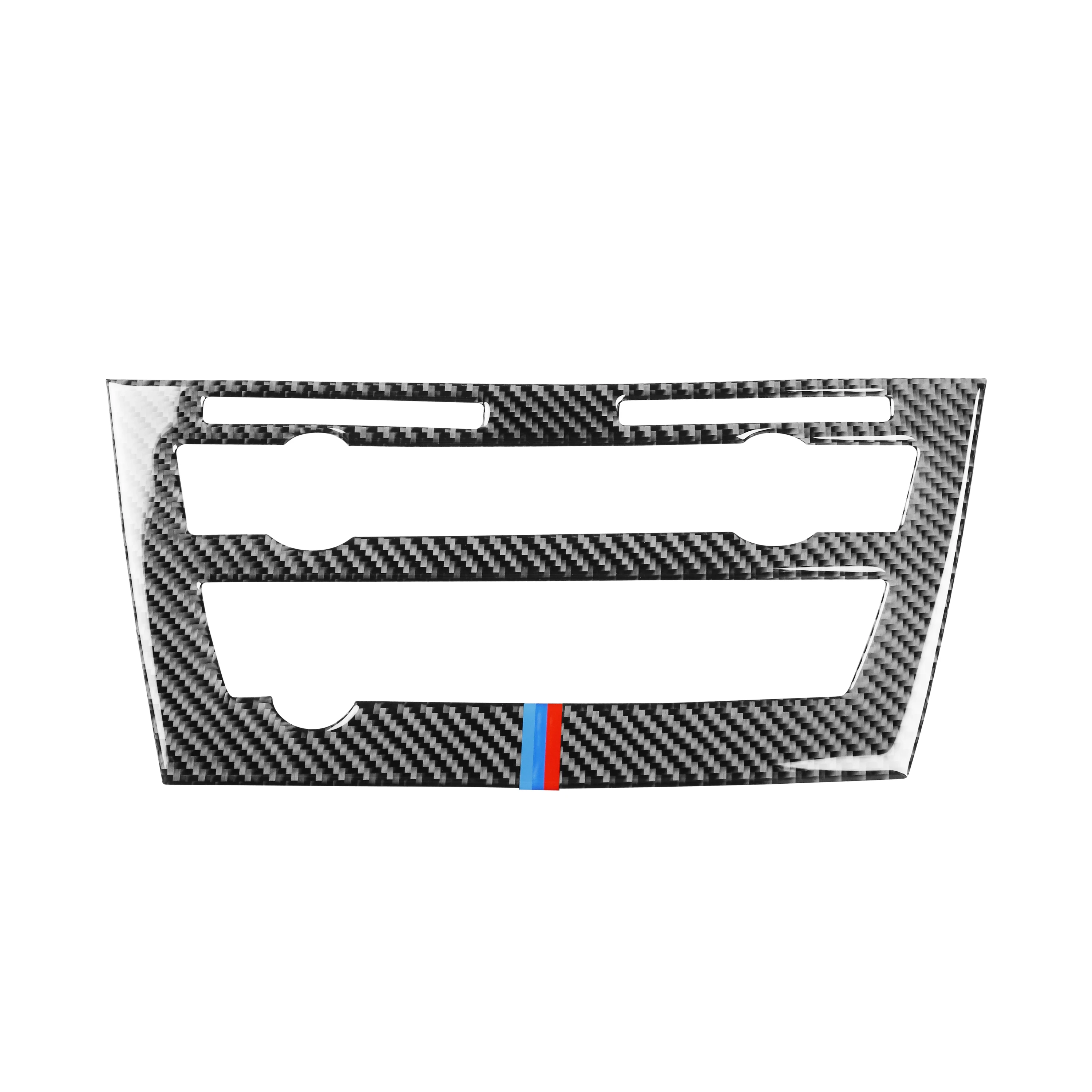 

M colour Accessories For BMW X5 X6 F15 F16 2014-2017 Car Interior moulding Trim Carbon Fiber Sticker