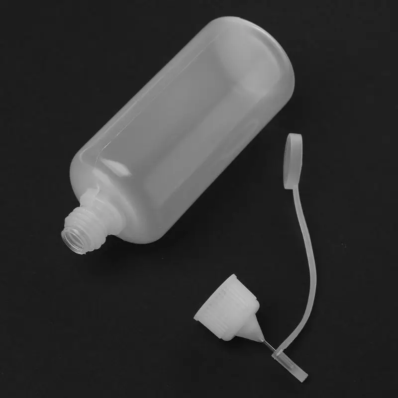 

60/100/120 ml Empty Plastic Squeeze Liquid Dropper Bottle With Metal Needle For Vape Electronic Cigarette