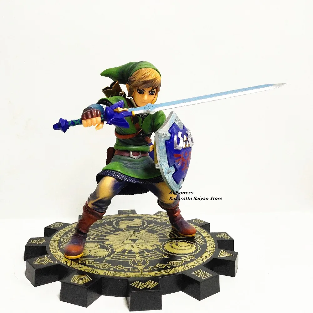 Zelda Skyward меч ПВХ фигурка 1/7 Аниме игра игрушка Zelda ссылка фигурка Коллекционная модель игрушки