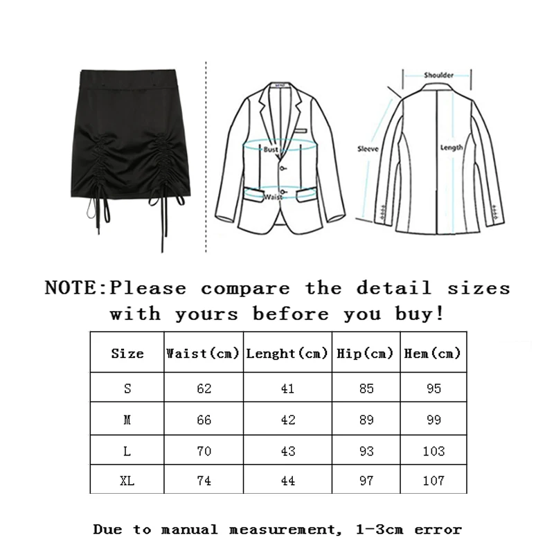 

Vangull Solid Ruched High Waist Skirt Women Buckle Drawstring Belt Women Mini Skirt Summer Casual Party Club Straight Skirts