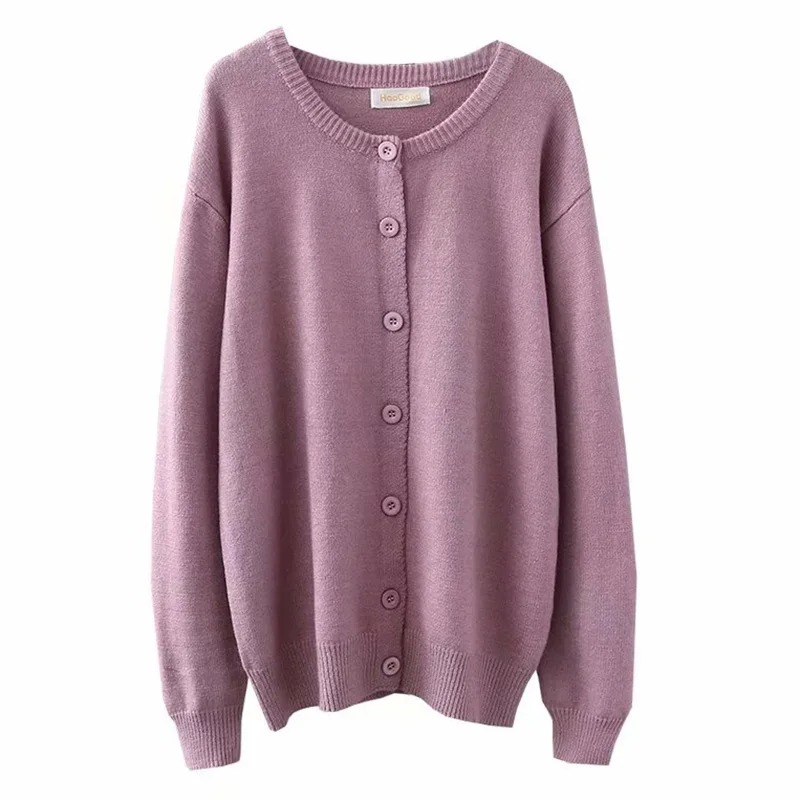 Повседневные свитера размера плюс осень 2019 женские модные свободные вязаные
