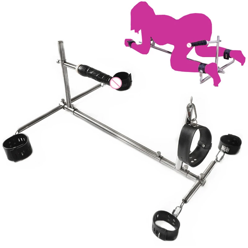 Эротическая мебель Фетиш Наручники Воротник Шея лодыжки манжеты - Цена: 4 131,46 руб.