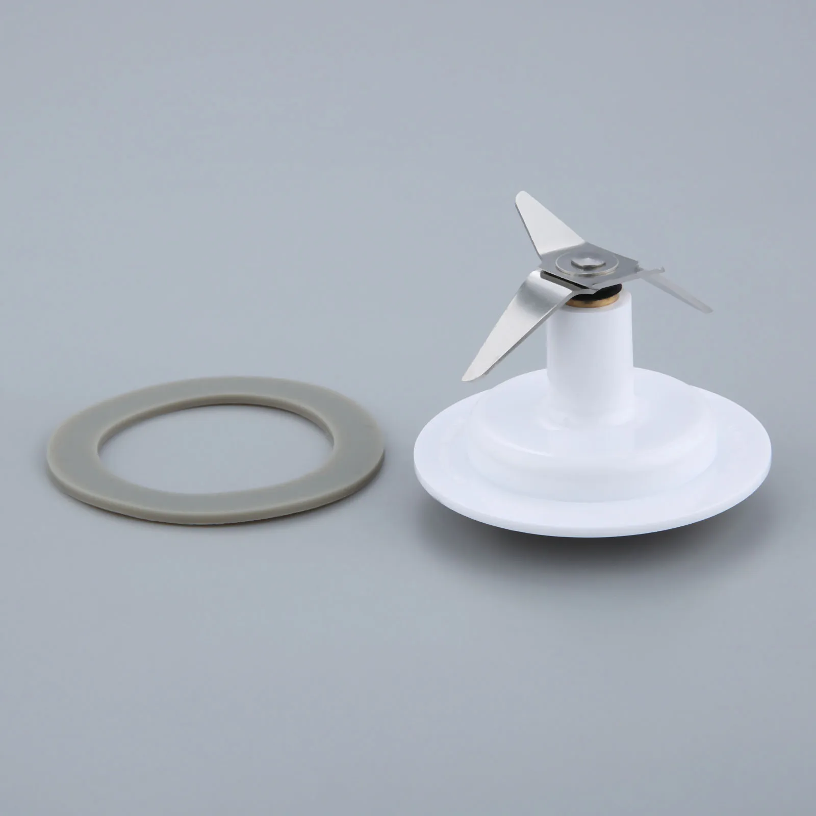 2pcs/set Blender Cutter Blade+Rubber Gasket Seal Ring fits f