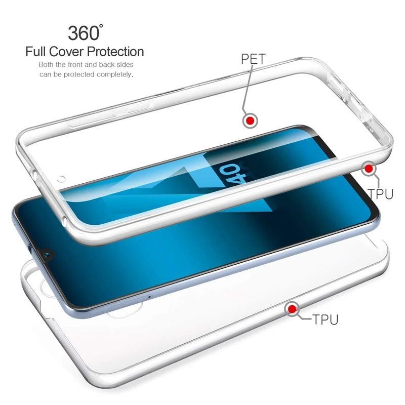 Двойной силиконовый чехол для Samsung Galaxy A50 A40 A30 A10 M10 S10 S9 S8 Plus S6 S7 Edge A6 A8 J4 J6 J8 A7 2018 A750 |
