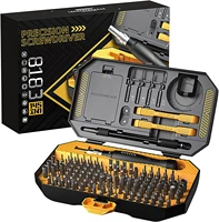 precision screwdriver set 145 in 1 with 132 bits magnetic screwdriver kit built for repair phonelaptopwatch toy game console