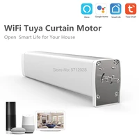 smart double curtain blind motor google home wifi tuya curtain motor double electric stage curtains electric curtain system