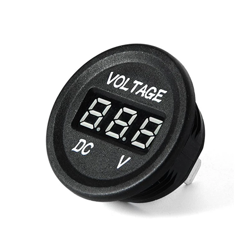 Chenes 1 шт. нейлоновый материал красный светодиод автомобильный монитор напряжения
