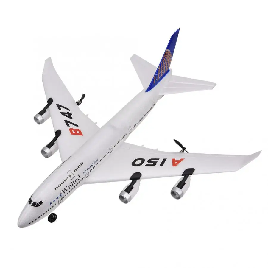 Начинающих электрические самолеты RC A105 3CH самолет для Boeing B747 имитационная модель