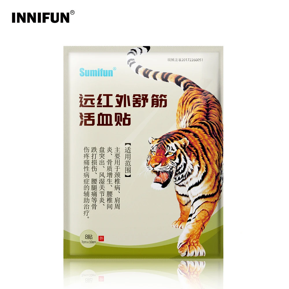 

Tiger Balm Plaster Pain Relief Patch Back Muscle Arthritis Joint Knee Arthritis Body Herbal Patch Chinese Medical Plasters