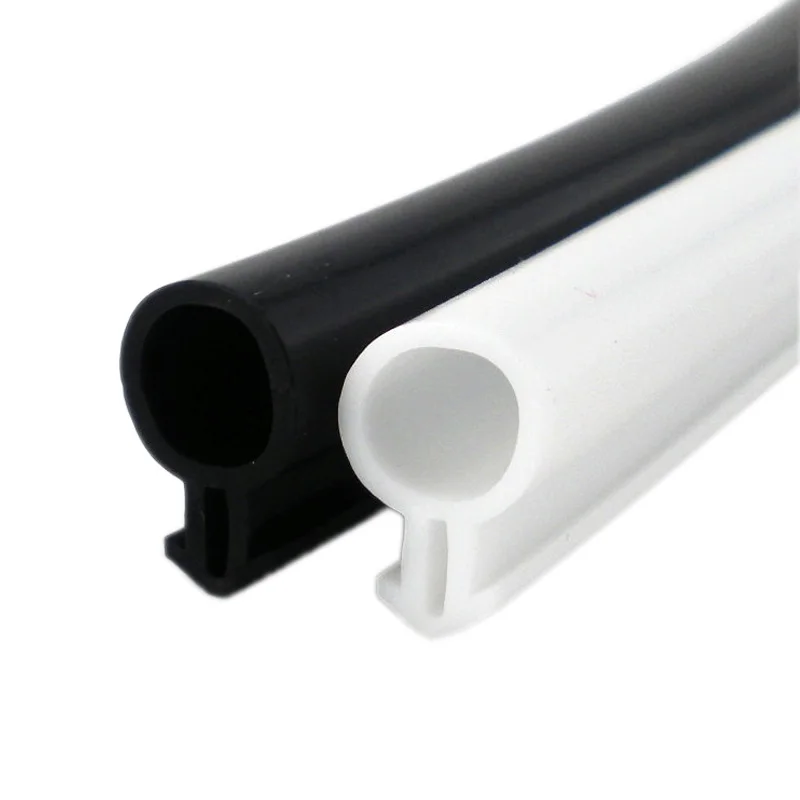 Уплотнительная лента для бампера Белый силиконовый уплотнитель о типа дверей и