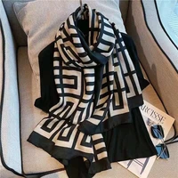 2021 new luxury brand womens scarf knitted winter warm cashmere shawl letter printing geometry soft scarves cape autumn