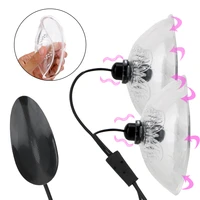 nipple stimulation licking vibrator for women breast enlargement suction cup nipple chest sucker breast massager female sex toys
