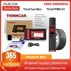 Профессиональный мини-сканер Thinktool, бесплатная доставка, 28 сбросов, OBD2 сканер, полная система, диагностический сканер, активное тестирование, автомобильное кодирование ECU