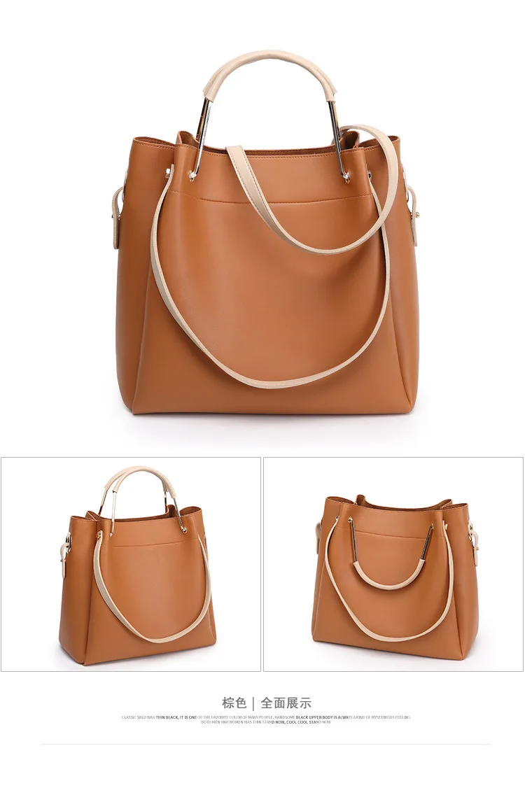 

Bags 2021 New Messenger Handbags Korean Style Simple Shoulder Bag Fashion Big Bag Tote Bag