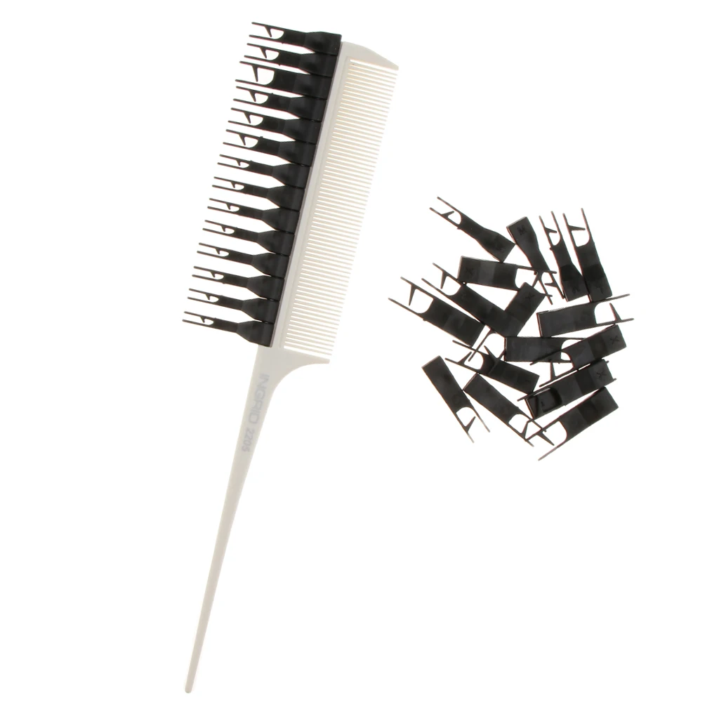 Расческа для окрашивания волос гребень хайлайтера щетка стрижки инструмент