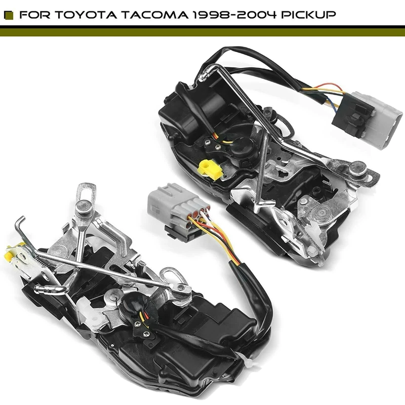 

2 X Front Left & Right Door Lock Actuator Latch Motor Assembly for Toyota Tacoma 98-04 69040-04010 69030-04010