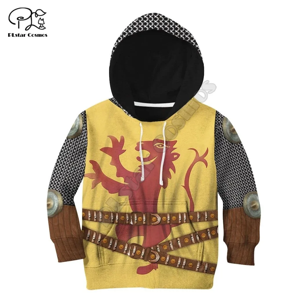 Robert The Bruce 3d printed Hoodies kids Pullover Sweatshirt Tracksuit jacket t shirts Halloween Cosplay boy GIRL