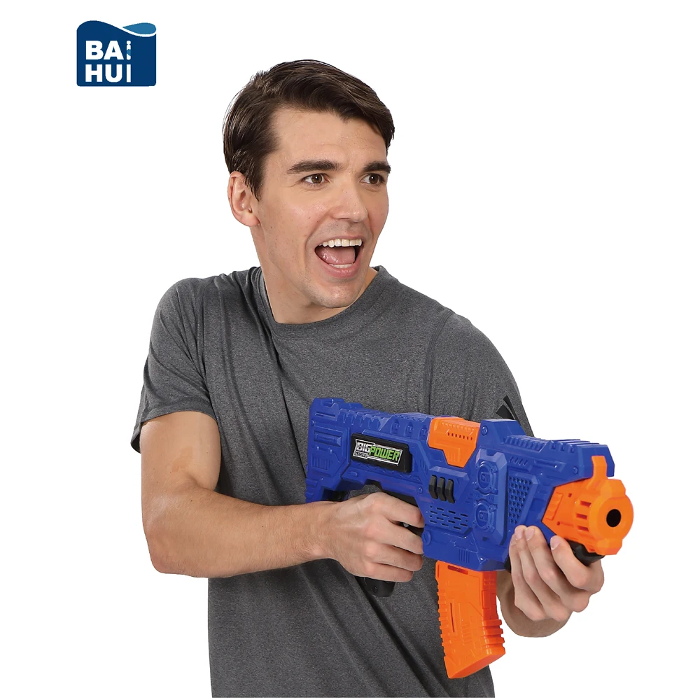 Снайперская винтовка для мальчиков и пистолеты Nerf автоматический пулемет Baihui