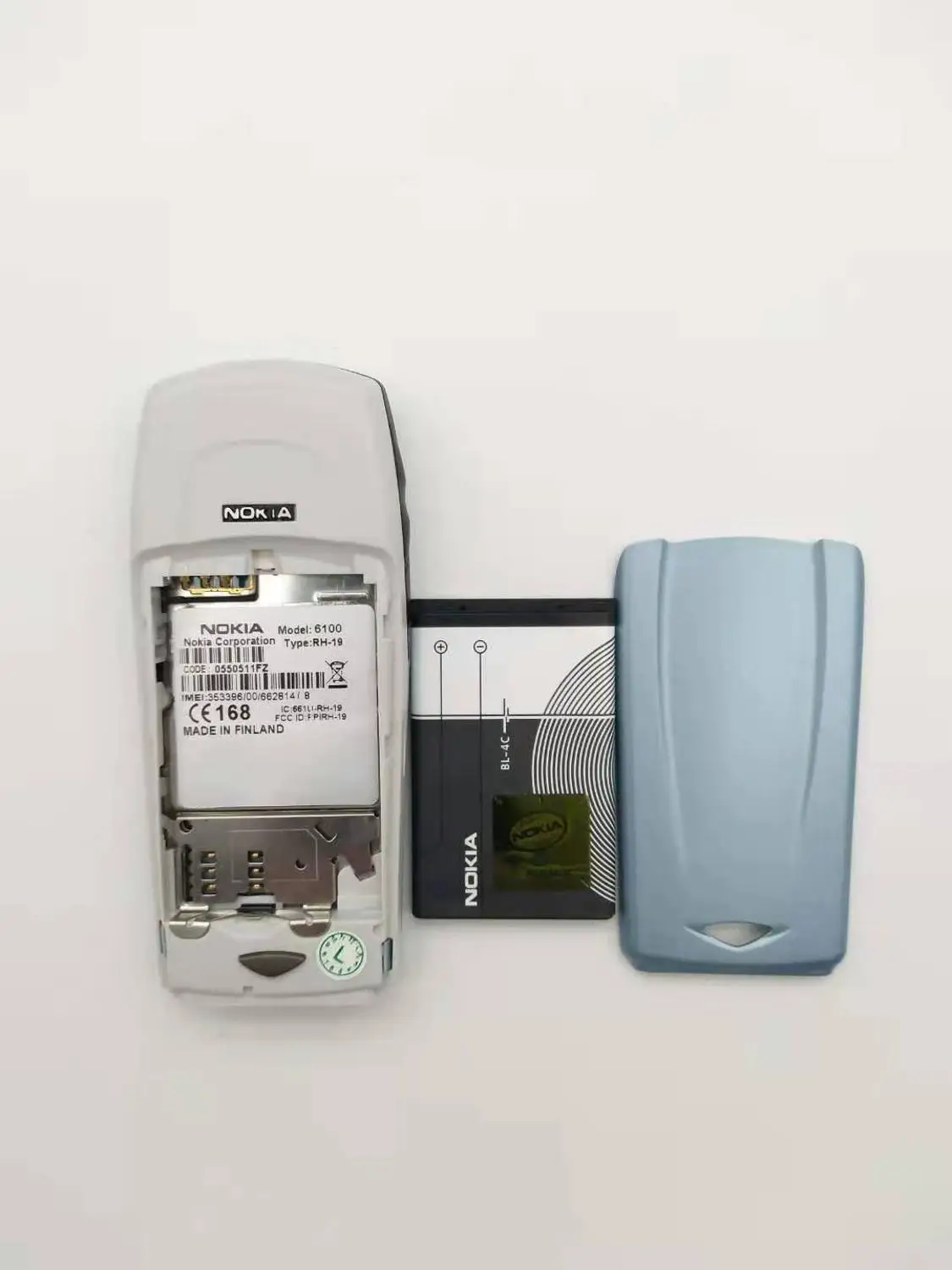 Разблокированный NOKIA 6100 дешевый GSM мобильный телефон Поддержка Многоязычный язык Восстановленный