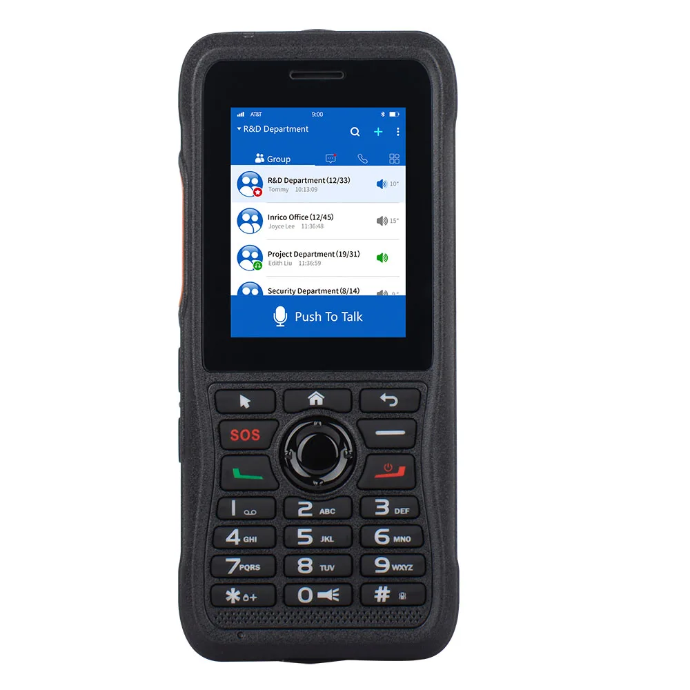 Последняя версия Inrico T310 Walkie Talkie Phone GPS A Android 7 1 без камеры 2800 мАч аккумулятор