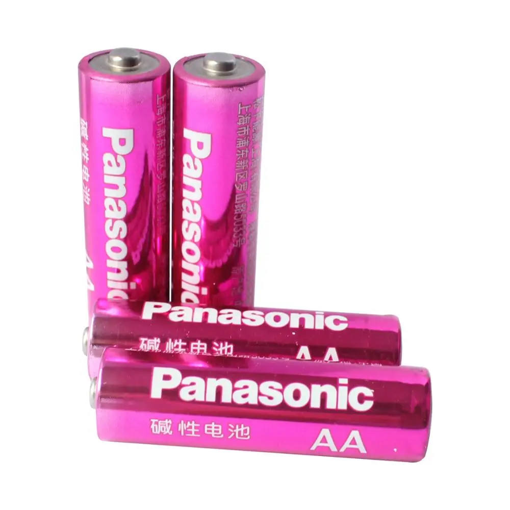 

4pcs/lot Panasonic 1.5V AA Alkaline Batteries Primary Dry Battery Cell For Remote Control Toys Alarm Clocks.4pcs/pack