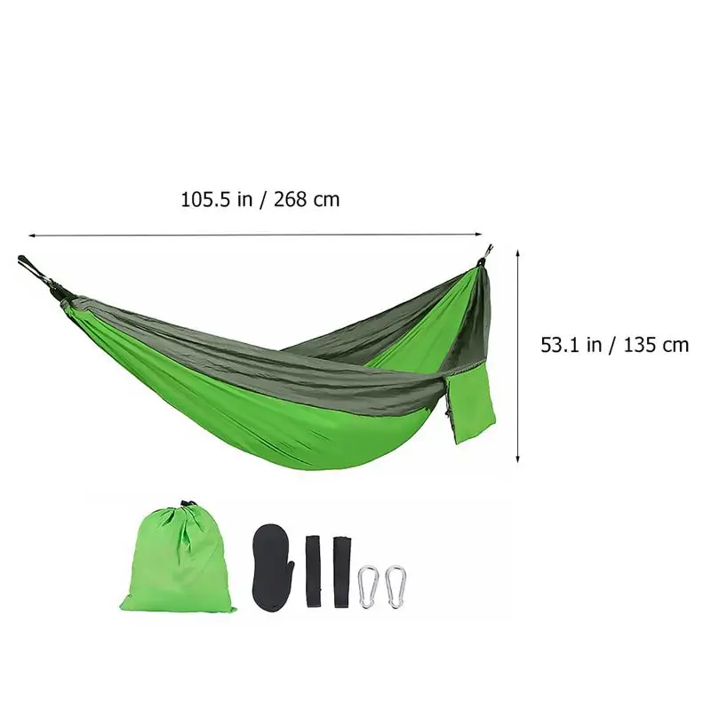 Одиночный гамак для взрослых портативная кровать активного отдыха путешествий