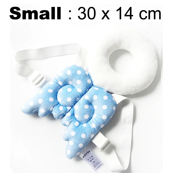 Small Blue Angel Большая детская подушка для защиты головы, подголовник для малышей, подушка для шеи, милые крылья, Подушка для кормления, защита от падения, YYT341 - Цвет: Small Blue Angel
