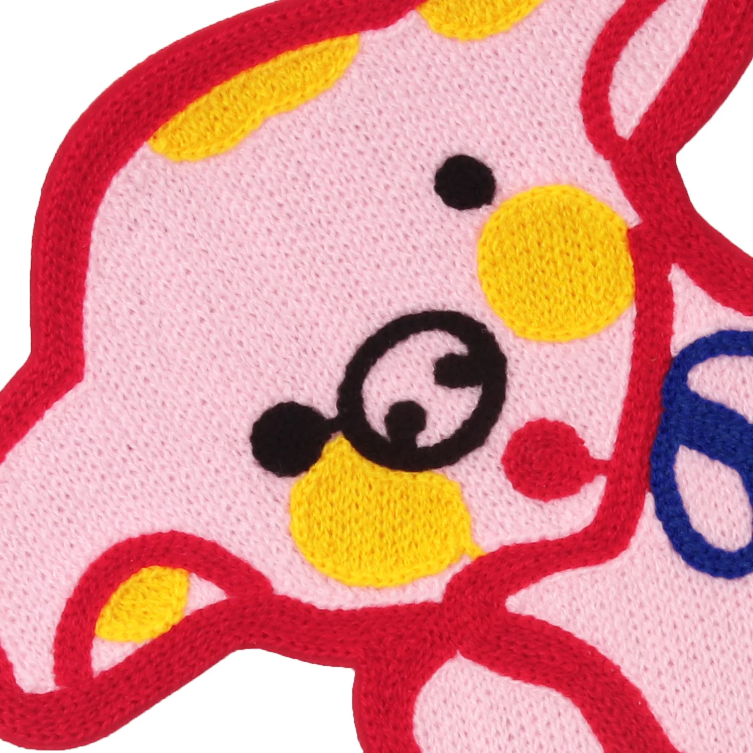 

large embroidery big pig letter animal cartoon patches for bag badges applique clothing DE-514