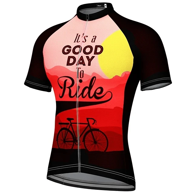 

Cycling Jersey Clothing Bicycle Mtb Bike Downhill Breathable Quick Dry Shirt Men Short Sleeve Pro Team Summer Tops