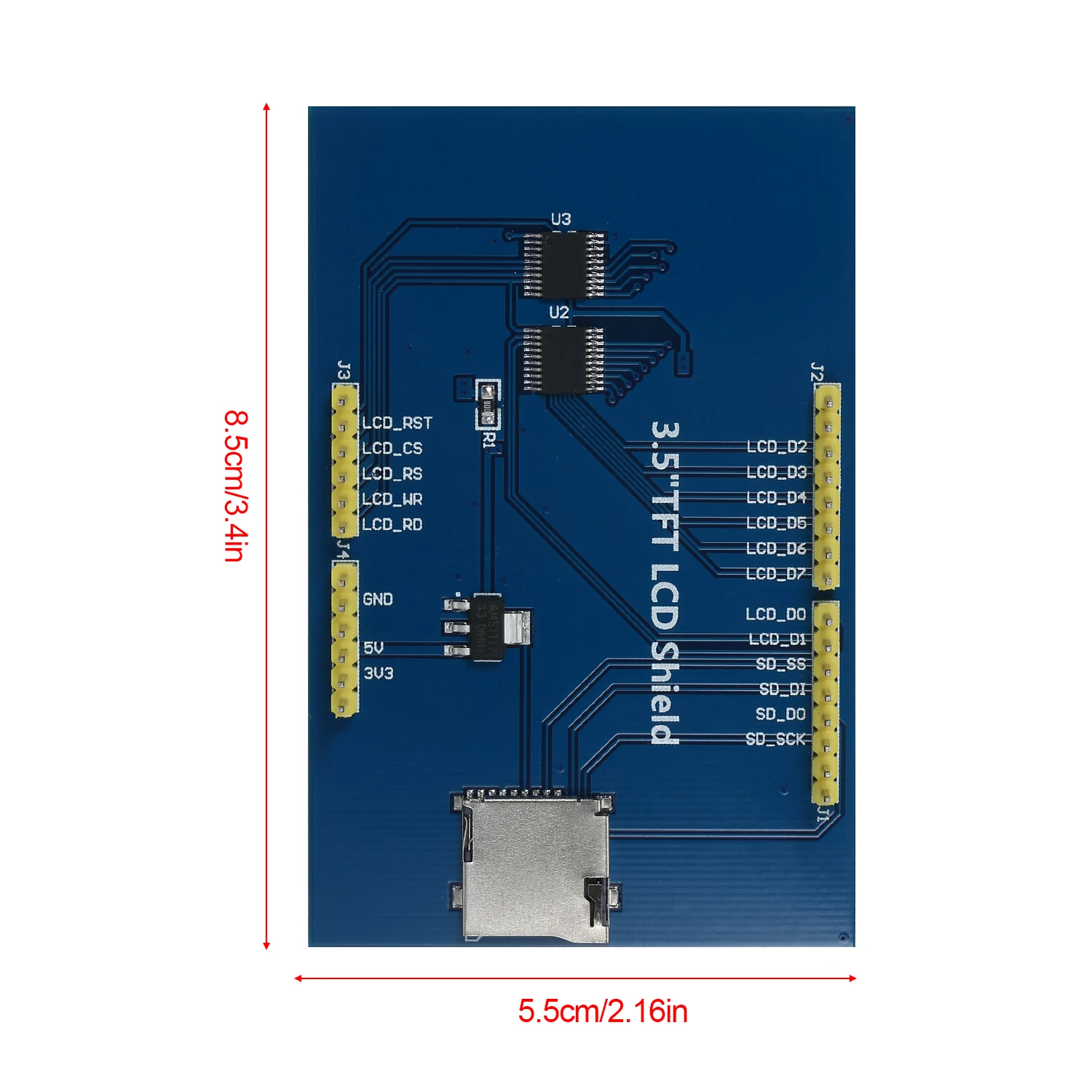 3.5 inch TFT 480x320 HD Color Screen Module for Arduino Mega2560 Board Car Accessories | Автомобили и мотоциклы