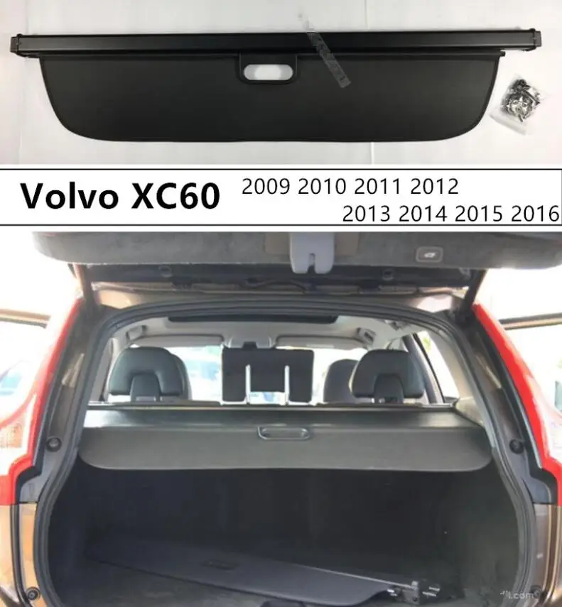 Багажник заднего багажника защитная крышка для Volvo XC60 2009 2010 2011 2012 2013 2014 2015 2016