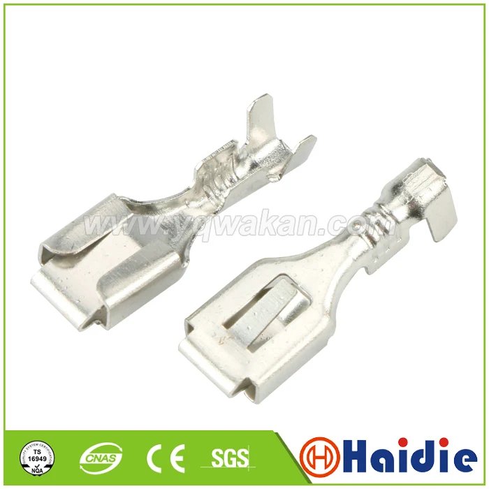 

50pcs auto car splices wire terminal crimp loose pins terminal DJ621-B6.3A