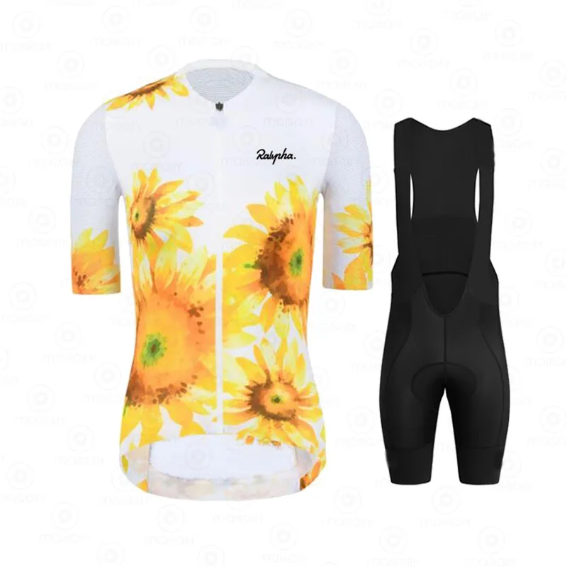 

Ralvpha Summer Women's Cycling Clothing Suits Breathable Bike Wear Cycling Jersey Set Ropa Ciclismo Sportswear Bike Uniforme Kit