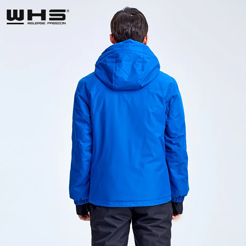 WHS Новая Мужская норнолыжная Куртка бренды Открытый Теплая Куртка Сноуборд пальто мужской водонепроницаемые куртки снег Человек спортивный зимняя одежда