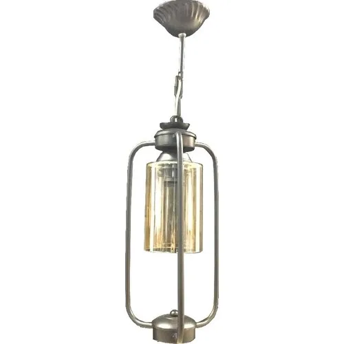 

Lighting Single Black Stainless Metal Chandelier Custom Design Indoor Lighting