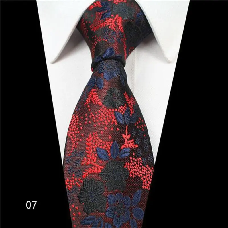 

New Classic Floral Rose Men's Tie Neckti Blue JACQUARD WOVEN Silk