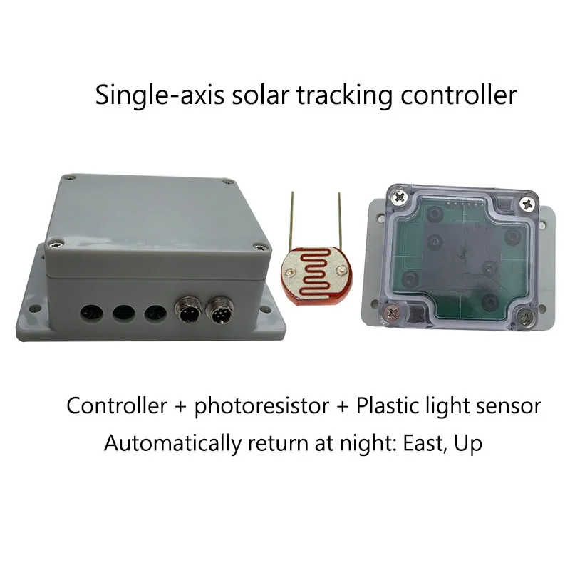 Single Axis Tracking automatic / manual Solar Controller Photovoltaic sun tracking system with 2M cable | Инструменты