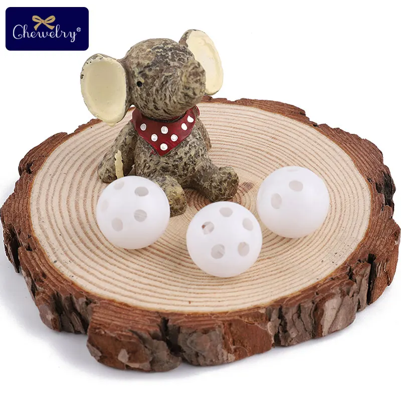 10 шт 24 мм пищалка пластмассовая погремушка шарики с колокольчиками детские